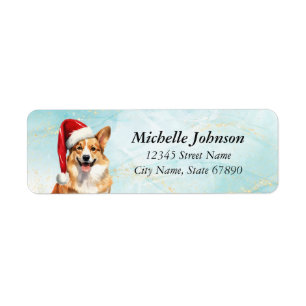 Pembroke Welsh Corgi Return Address Labels