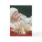 Pembroke Welsh Corgi & Santa Greeting Card