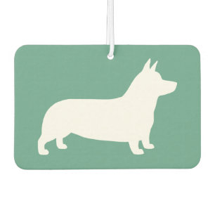Pembroke Welsh Corgi Silhouette Car Air Freshener