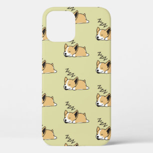 Pembroke Welsh Corgi Sleeping Dog Lover ZZZ Pet iPhone 12 Case