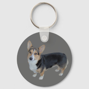 Pembroke Welsh Corgi Soulful Keychain