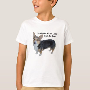 Pembroke Welsh Corgi Soulful Kids Unisex Shirt