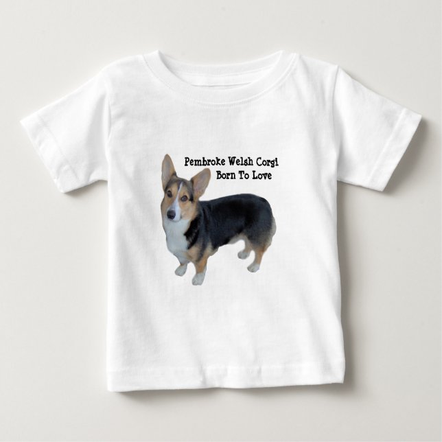 Pembroke Welsh Corgi Soulful Toddler Unisex Shirt (Front)