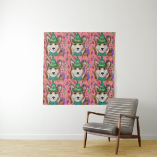 PEMBROKE WELSH CORGI TAPESTRY