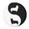 Pembroke Welsh Corgi Yin Yang