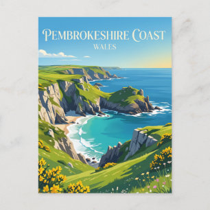 Pembrokeshire Coast National Park United Kingdom Postcard