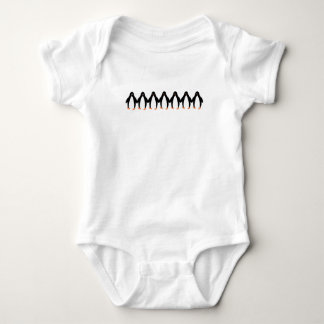 pemguins baby bodysuit