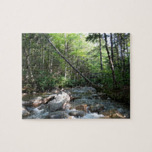 Pemigewasset River Bridge in New Hampshire Jigsaw Puzzle