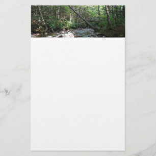 Pemigewasset River Bridge in New Hampshire Stationery