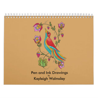 Pen and Ink Calendar