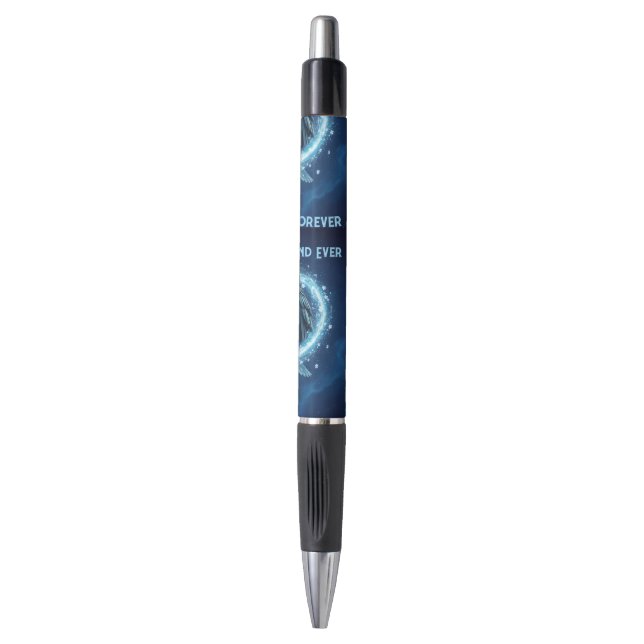 Pen Bald Eagle Heart Forever and Ever 2 (Front Vertical)