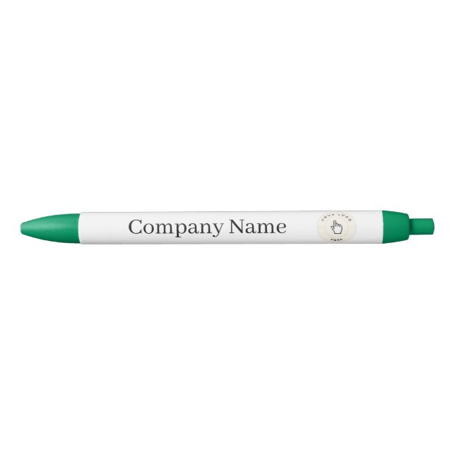 Pen - Custom For your Company (add text/logo)Green (Front)