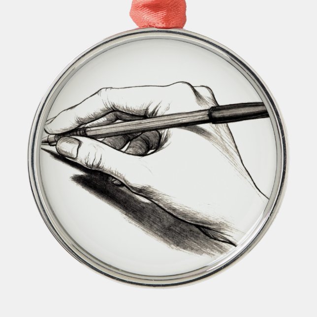 Pen Metal Ornament (Front)