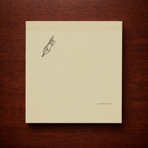 Pen Nib- Forgotten Archive- Minimalist Post-it Notes