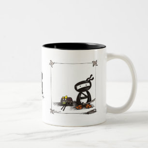 Pen Ninja Two-Tone Coffee Mug