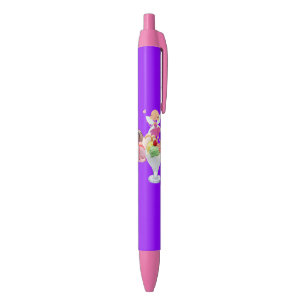 Pen Office and School Pen Fairy Ice Cream Purple