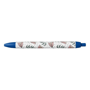 Pen Office and School Pen Floral Flowers 
