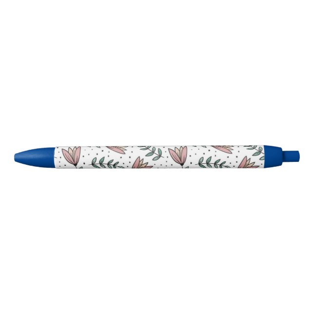 Pen Office and School Pen Floral Flowers  (Front)