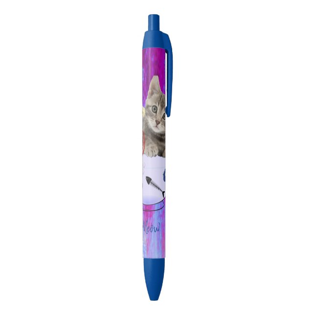 Pen Office and School Pen Kitten Guilty Fish Bones (Bottom (Vertical))