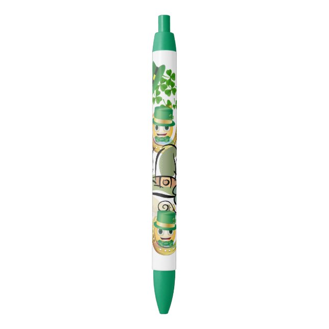 Pen Office and School Pen St. Patrick's Day Floral (Front Vertical)