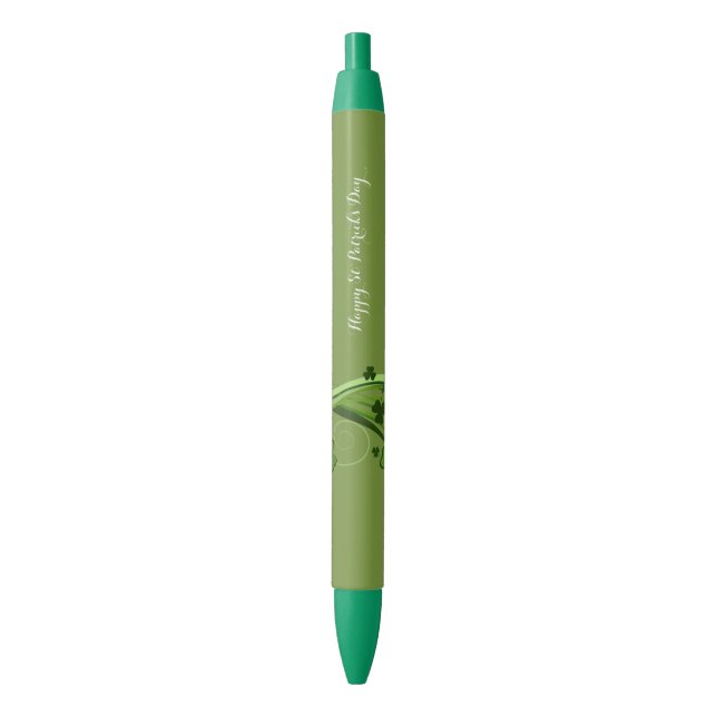 Pen Office and School Pen St. Patrick's Day Floral (Front Vertical)