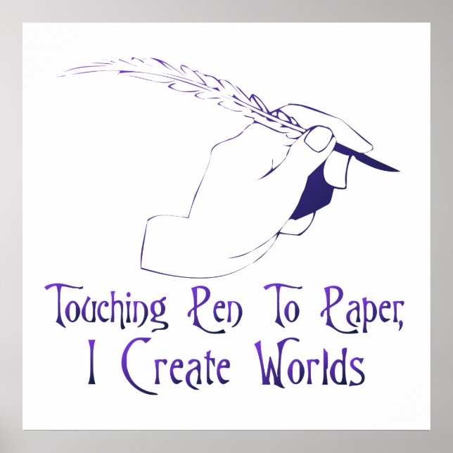 Pen to Paper Poster (Front)