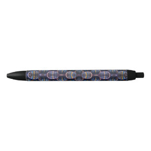 Pen with Futuristic Honeycomb Design