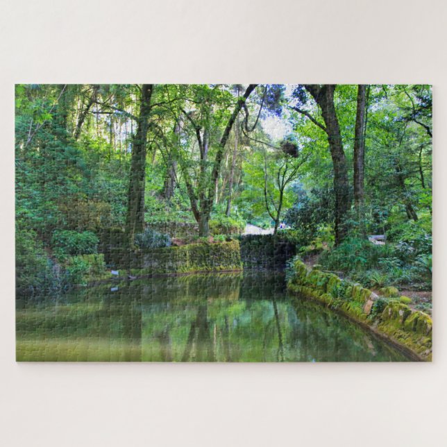 Pena Palace Gardens, near Sintra, Portugal  Jigsaw Puzzle (Horizontal)