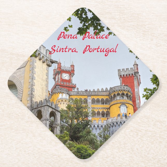 Pena Palace in Sintra, Portugal coaster (Front)