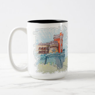 Pena Palace in Sintra, Portugal Two-Tone Coffee Mug