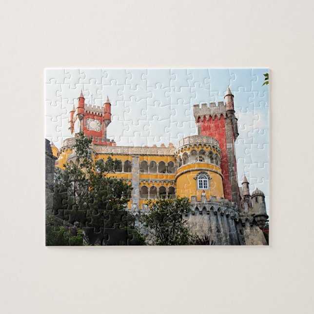 Pena Palace, Sintra, near Lisbon, Portugal, Europe Jigsaw Puzzle (Horizontal)
