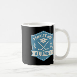 Penalty Box Alumni Funny Hockey Player Quote Retro Coffee Mug
