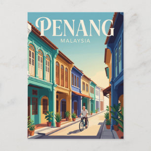 Penang Island Malaysia Postcard