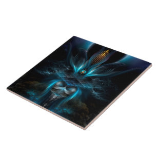 Penapia Fractal Art Ceramic Tile