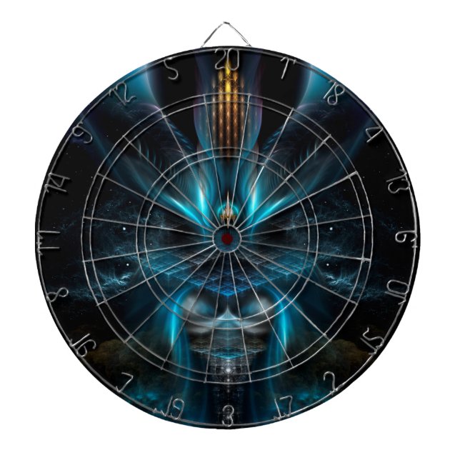Penapia Fractal Art Dartboard (Front)