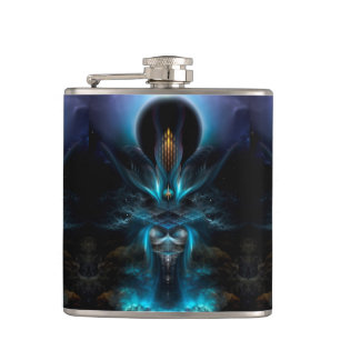 Penapia Fractal Art Flask