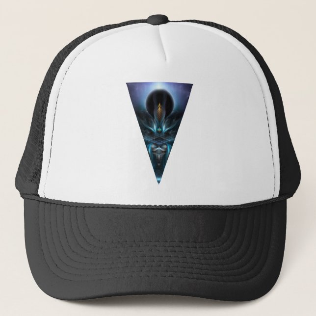 Penapia Fractal Art ISO Trucker Hat (Front)