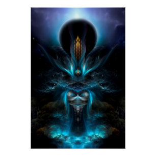 Penapia Fractal Art Perfect Poster