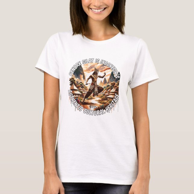 Pencak Silat Indonesia T-Shirt (Front)