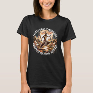 Pencak Silat Indonesia Women Black T-Shirt