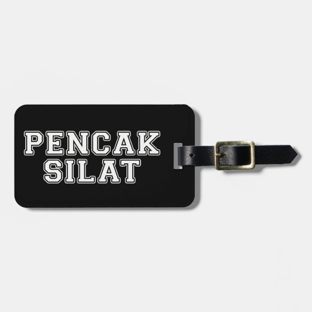 Pencak Silat Luggage Tag (Front Horizontal)