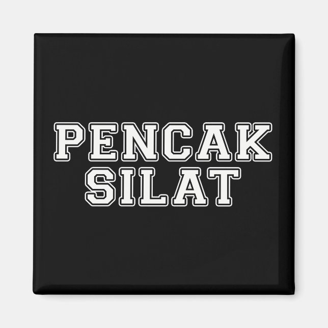 Pencak Silat Magnet (Front)