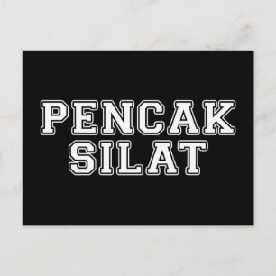 Pencak Silat Postcard