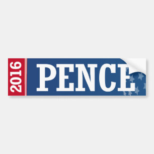 PENCE 2016 BUMPER STICKER