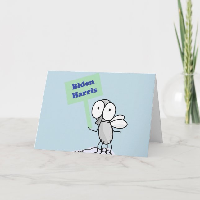 Pence Fly for Biden Harris Card (Front)