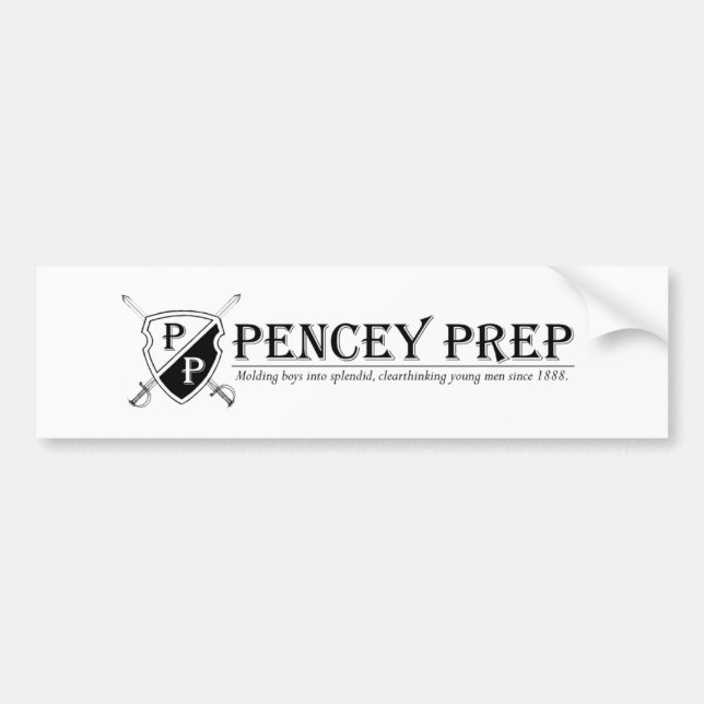 Pencey Prep Bumper Sticker (Front)