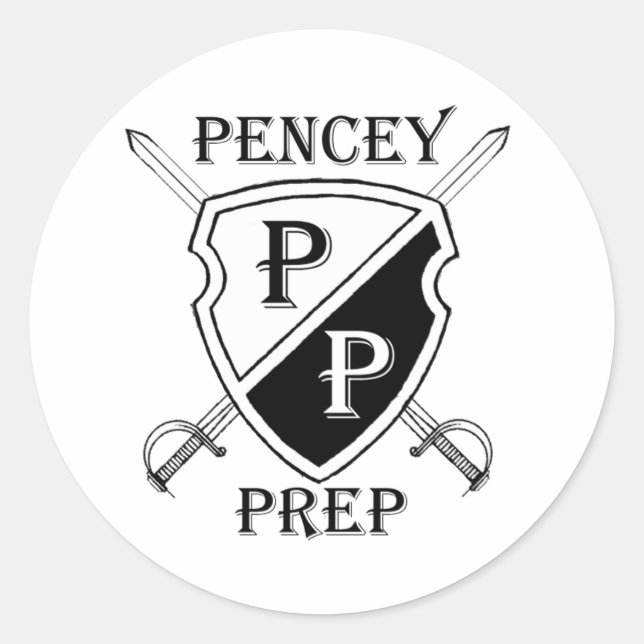 Pencey Prep Classic Round Sticker (Front)