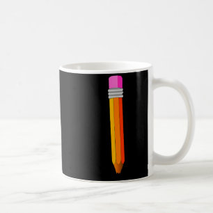 Pencil Costume Shirt Funny Office School Supply Pr Coffee Mug