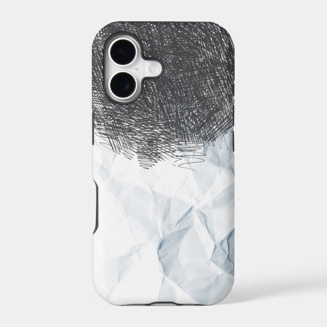 Pencil Drawing Paper Texture iPhone 5 Case (Back)