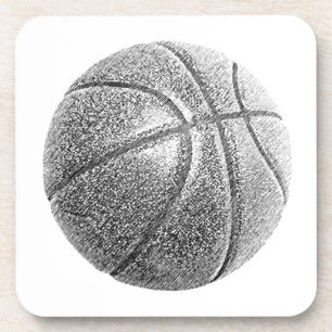 Pencil Effect Basketball Coaster